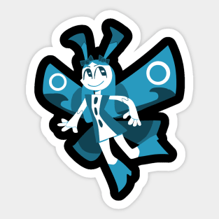 Butterfly Jenny Sticker